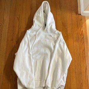 Brandy Melville white hoodie